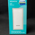 پاوربانک ADATA ظرفیت ۲۰۰۰۰میلی امپرساعت مدل C20